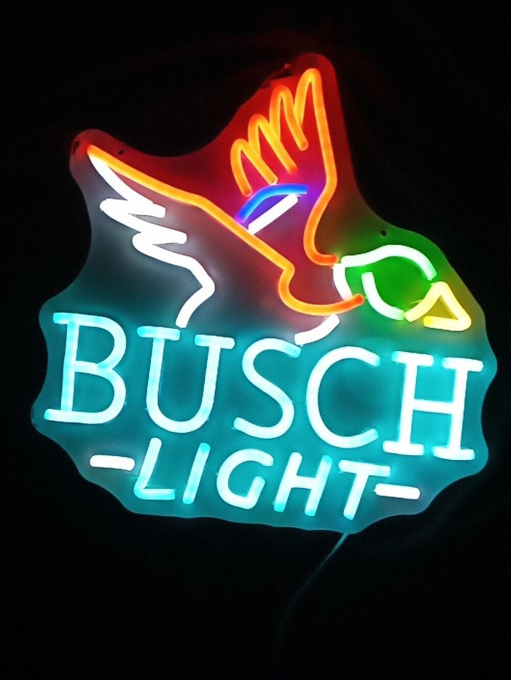Busch Light Neon Light USB Powered - Multi-Color Duck Design - Picture 3 of 9
